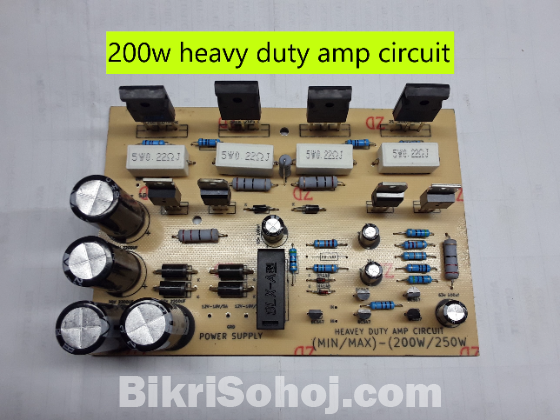 125w amplifier circuit